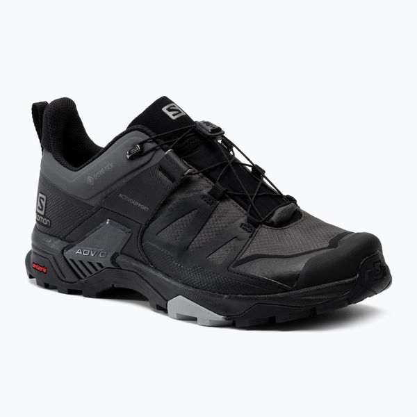 Salomon Мъжки обувки за преходи Salomon X Ultra 4 GTX черен-сив L41385100