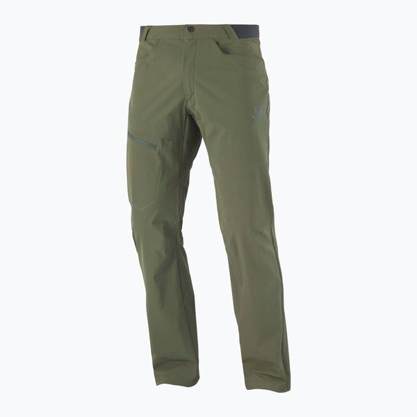 Salomon Мъжки панталони за трекинг Salomon Wayfarer green LC1739200