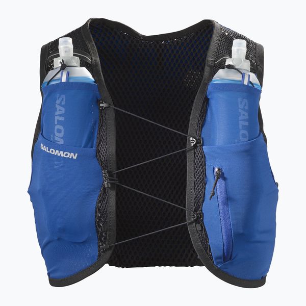 Salomon Salomon Active Skin 4 комплект раница за бягане тъмно синьо LC2012500