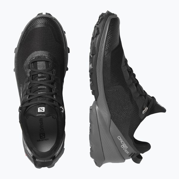 Salomon Salomon Cross Over GTX мъжки ботуши за трекинг черни L41286100