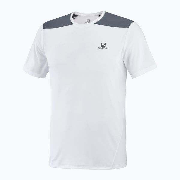 Salomon Salomon Outline SS мъжка тениска за трекинг бяла LC1715100