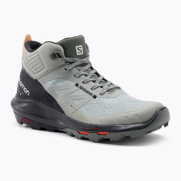 Salomon Salomon Outpulse Mid Gore-Tex Мъжки туристически обувки Green/Black L41588900