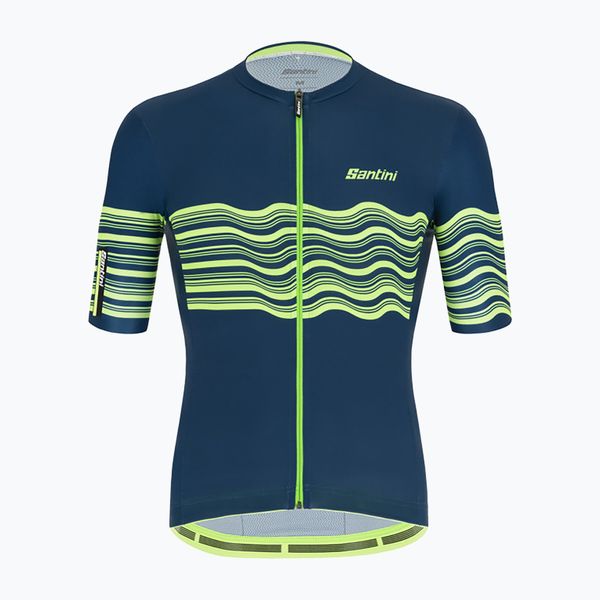 Santini Мъжко колоездачно трико Santini Tono Profilo fluor green 2S94075TONOPROFVFS