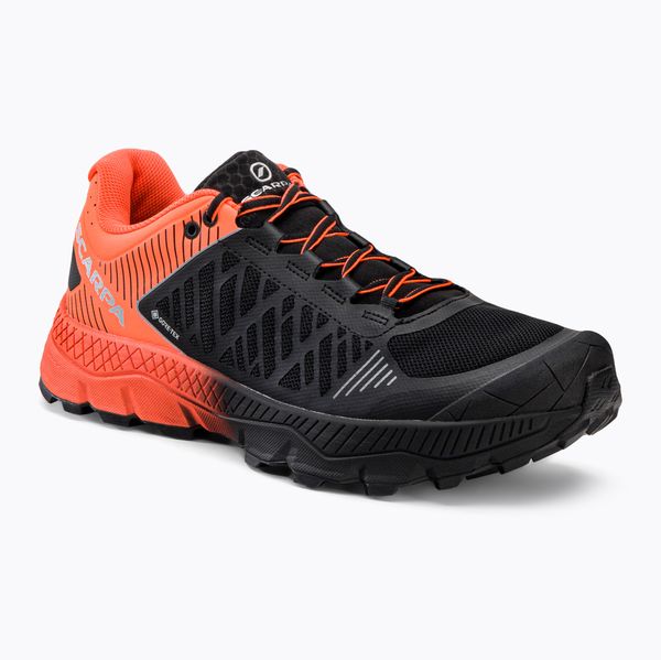 SCARPA Мъжки обувки за бягане SCARPA Spin Ultra black/orange GTX 33072-200/1