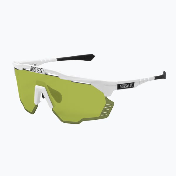 SCICON Очила за колоездене SCICON Aeroshade Kunken white gloss/scnpp green trail EY31150800