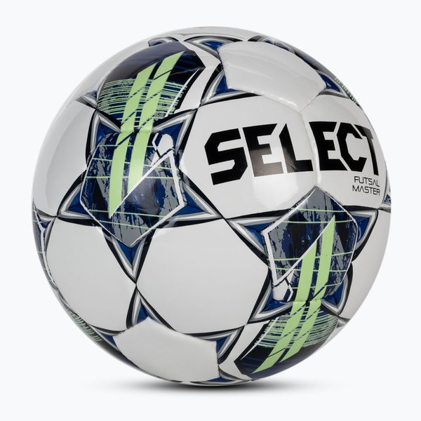 SELECT Select Futsal Master Shiny V22 футболна топка бяло и черно 310014
