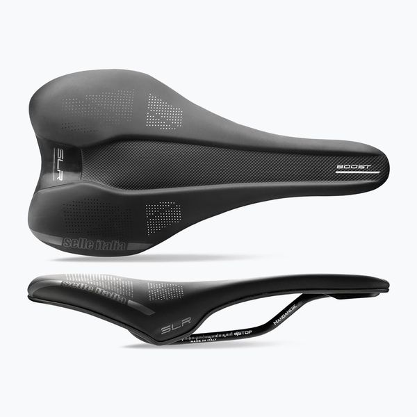 Selle Italia Седло за велосипед Selle Italia Slr Boost Tm Manganese Rail Soft-Tek черно SIT-041A120MHC001