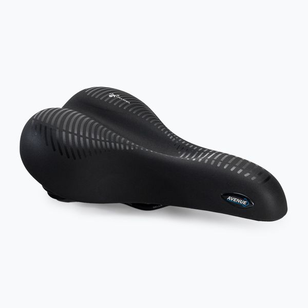 Selle Royal Гел седло за велосипед с еластомери за мъже Selle Royal Classic Moderate 60st. Avenue черно 8466HGCA38096