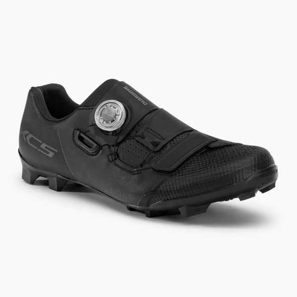 Shimano Shimano SH-XC502 мъжки MTB обувки за колоездене черни ESHXC502MCL01S43000