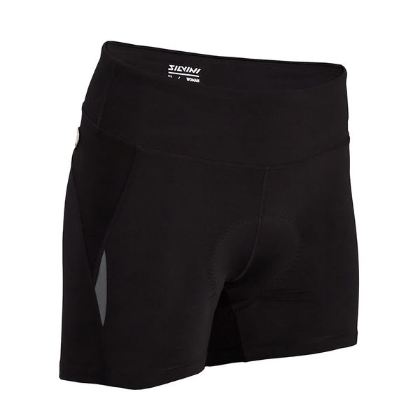 SILVINI Дамски къси панталони за колоездене SILVINI Merana black 3122-WP2035/8081