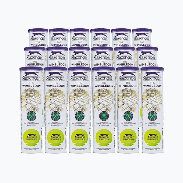 Slazenger Slazenger Wimbledon 72 тенис топки жълти 340940