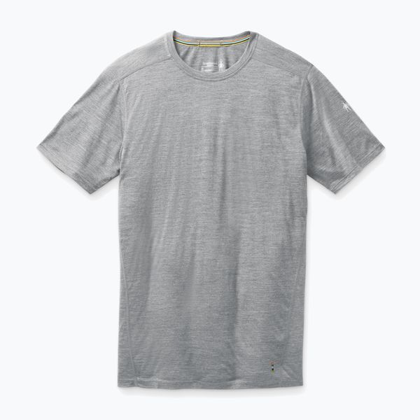 Smartwool Мъжка тениска Smartwool Merino Tee trekking shirt light grey 00744