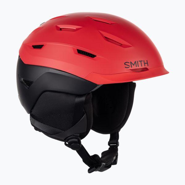 Smith Ски каска Smith Level червена/черна E00629