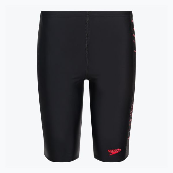 Speedo Детски бански костюми с пластизолно разположение Jammer черен 8-00317014377