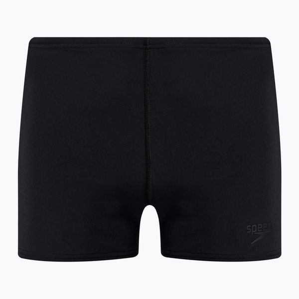 Speedo Мъжки боксерки за плуване Speedo Tech Panel Black/Papaya Punch/Usa Charcoal 68-04510H054