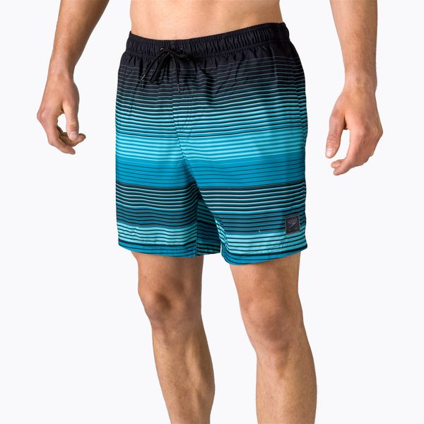 Speedo Мъжки къси панталони за плуване Speedo Placement Leisure 16, сини 68-12837G652