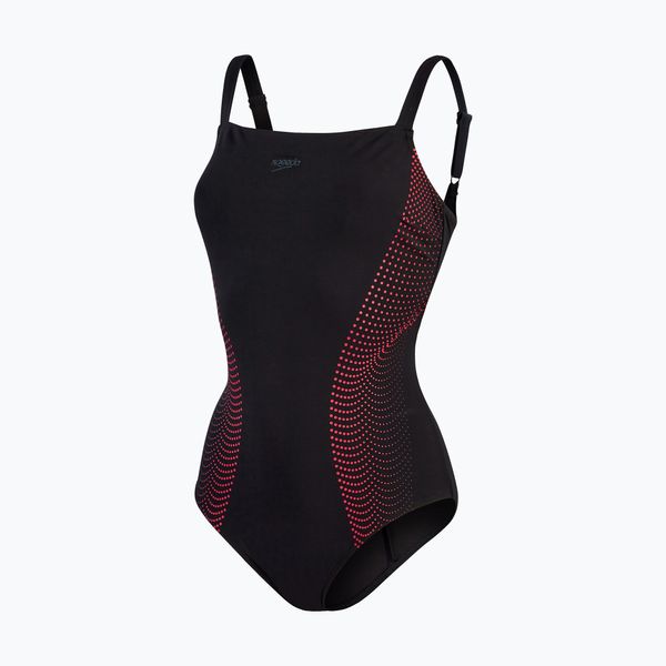 Speedo Speedo дамски бански от една част rystalLux Printed Shaping black 8-00306915111