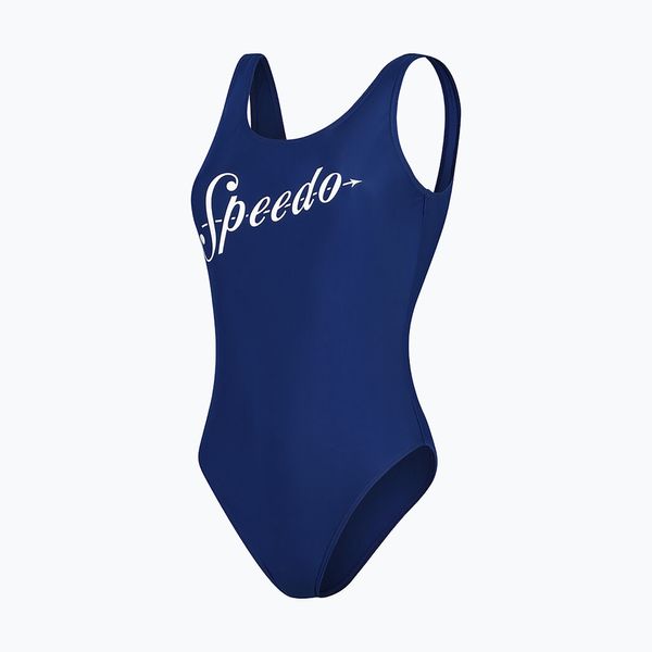 Speedo Speedo Лого Deep U-Back бански от една част тъмно синьо 8-00307614518