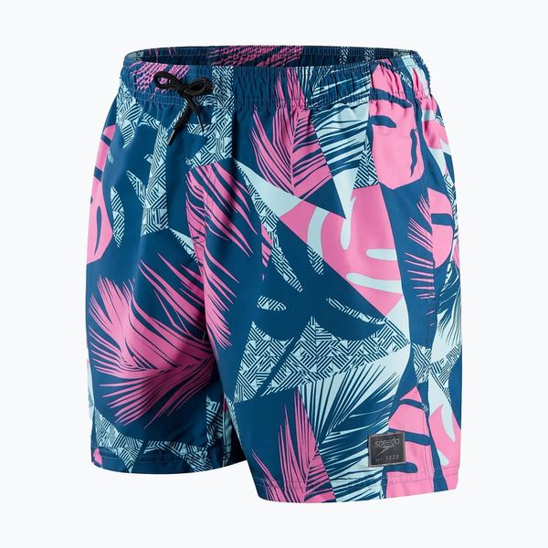 Speedo Speedo Мъжки цветни къси панталони за плуване с щампа Leisure 16 68-12837G654