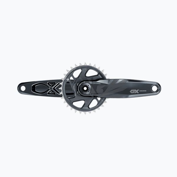 SRAM Кормилен механизъм 1x12 SRAM Am Fc Gx Eagle Dub 175 Lunar 3 black 00.6118.602.012