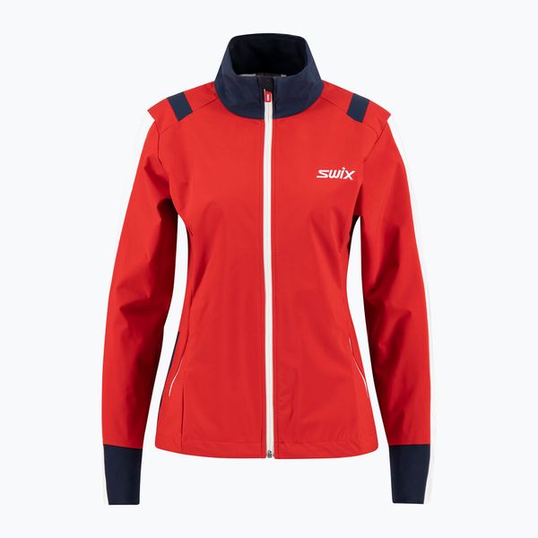 Swix Дамско яке за ски бягане Swix Infinity red 15246-99990-XS