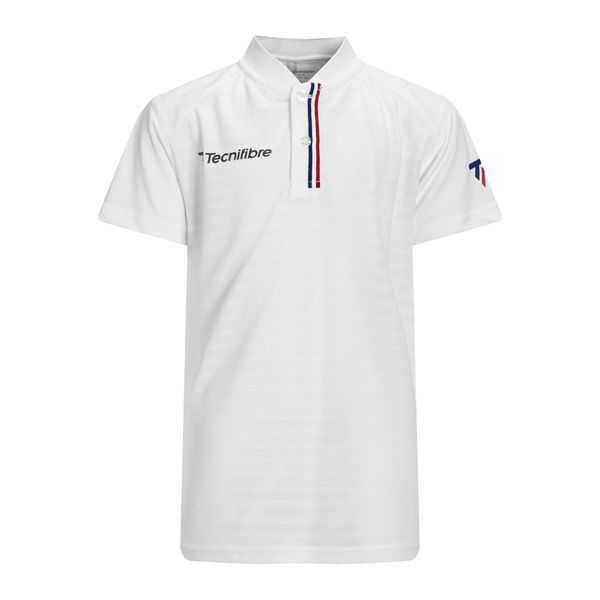 Tecnifibre Детска тениска Tecnifibre Polo white 22F3VE F3