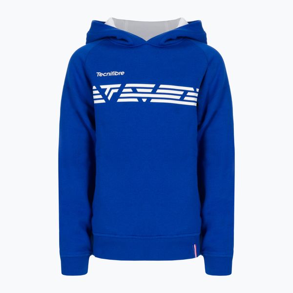 Tecnifibre Детски потник за тенис Tecnifibre Fleece Hoodie blue 21LAHORO0B