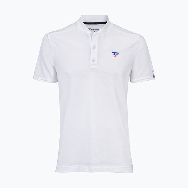 Tecnifibre Мъжка тениска Tecnifibre Polo Pique white 25POlOPIQ