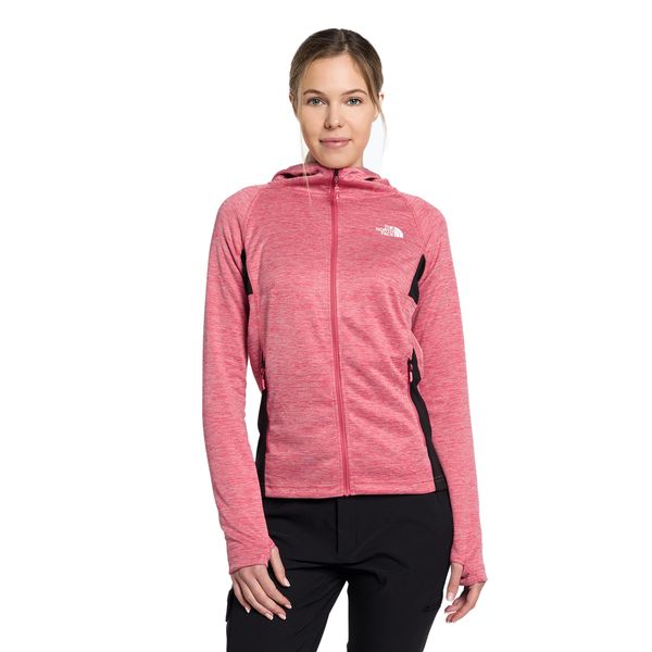 The North Face Дамска блуза за трекинг The North Face AO Midlayer FZ pink NF0A5IFI6Q31