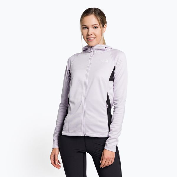 The North Face Дамски потник за трекинг The North Face AO Midlayer FZ Hoodie white NF0A5IFI91N1