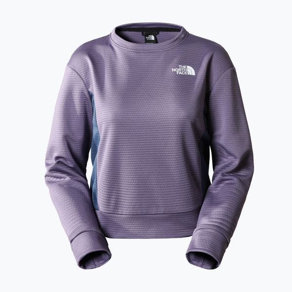 The North Face Дамски потник за трекинг The North Face Ma Crew Neck Fleece сиво-син NF0A824QIJV1
