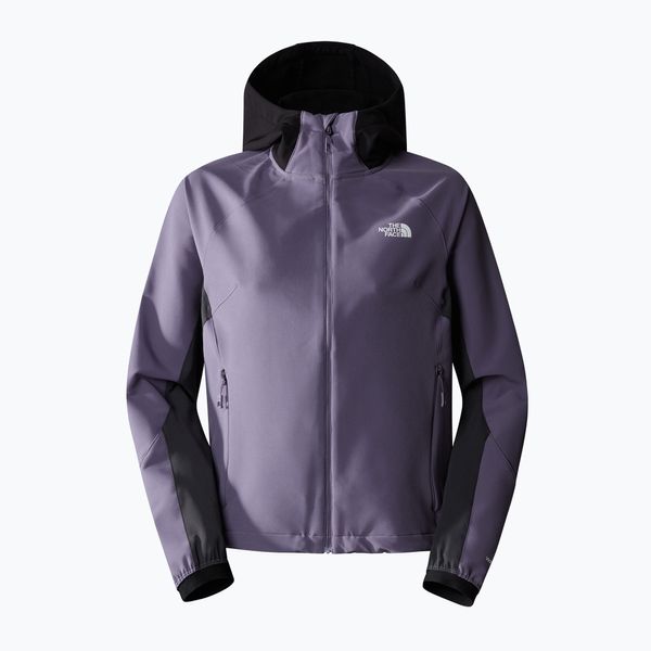 The North Face Дамско софтшел яке The North Face AO Softshell Hoodie purple NF0A7ZE9IJU1