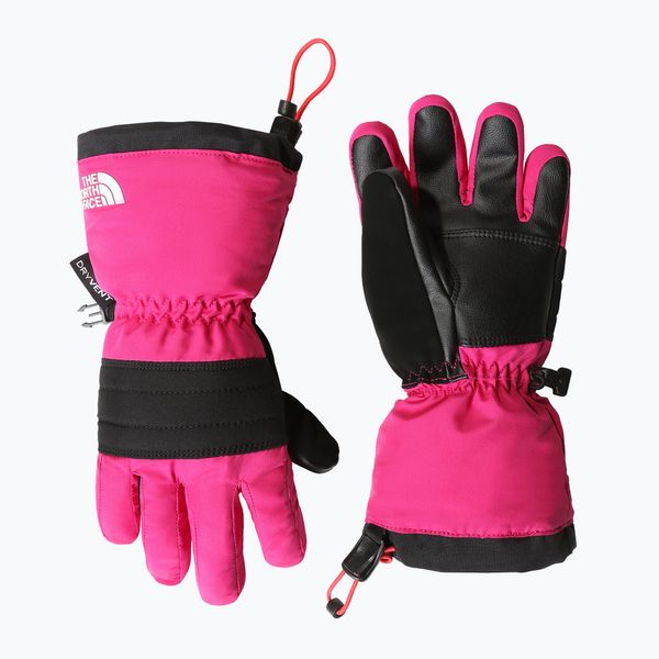 The North Face Детска ски ръкавица The North Face Montana Ski розово и черно NF0A7RHCND51