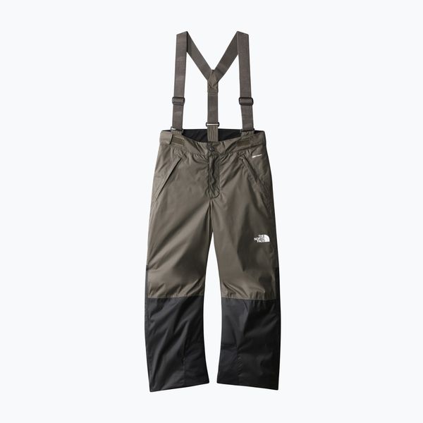 The North Face Детски ски панталон The North Face Teen Snowquest Suspender тъмнозелен NF0A7X3P21L1