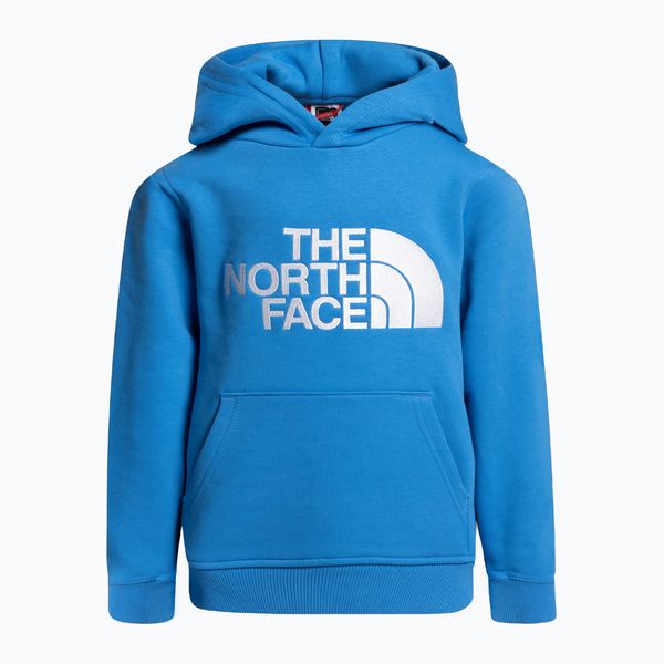 The North Face Детски суитшърт за трекинг The North Face Drew Peak P/O Hoodie blue NF0A82ENLV61