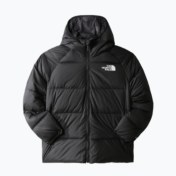 The North Face Детско пухено яке The North Face Printed Revrs North Down Hooded black NF0A7WOPJK31