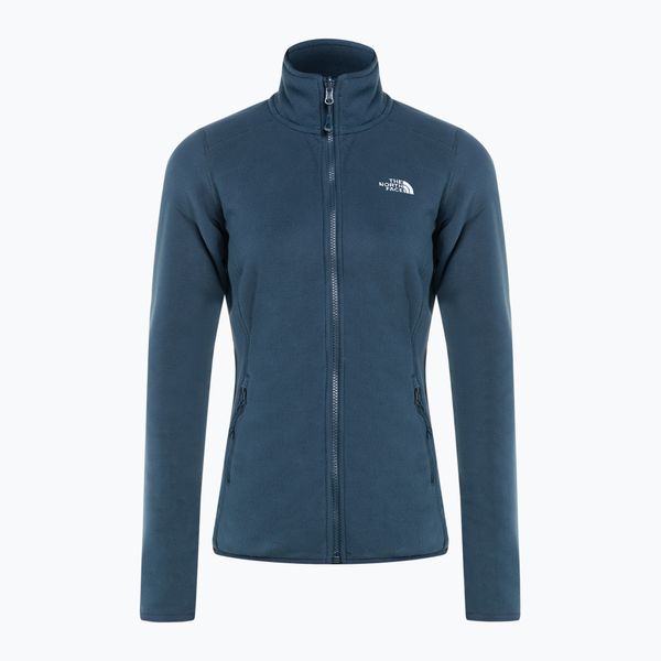 The North Face Флийс потник за жени The North Face 100 Glacier FZ тъмно синьо NF0A5IHO8K21
