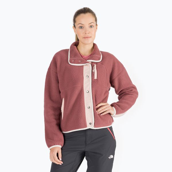 The North Face Флийс суитшърт за жени The North Face Cragmont Fleece pink NF0A5A9L93Z1