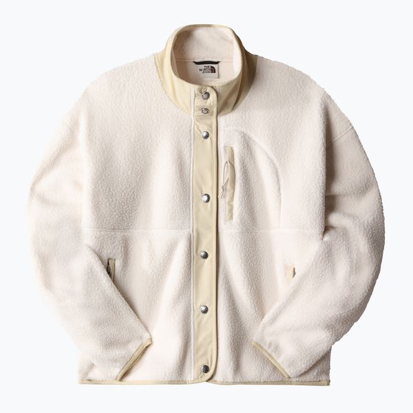 The North Face Флийс суитшърт за жени The North Face Cragmont Fleece white NF0A5A9L4U01