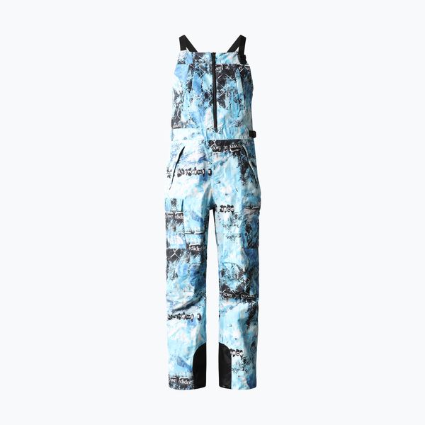 The North Face Мъжки панталони за сноуборд The North Face Printed Dragline Bib blue NF0A7ZUG9C11