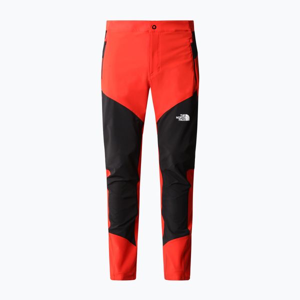 The North Face Мъжки панталони за трекинг The North Face Felik Slim Tapered red/black NF0A825WWU51