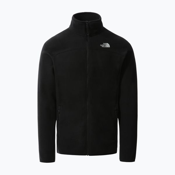 The North Face Мъжки поларен суитшърт The North Face 100 Glacier Full Zip black NF0A5IHQJK31