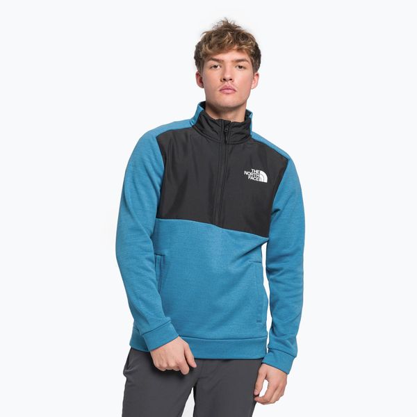 The North Face Мъжки поларен суитшърт The North Face MA 1/4 Zip blue NF0A5IES5V91