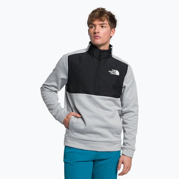 The North Face Мъжки поларен суитшърт The North Face MA 1/4 Zip light grey NF0A5IESGAU1