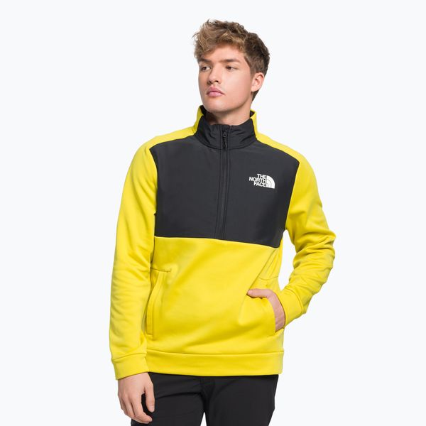 The North Face Мъжки поларен суитшърт The North Face MA 1/4 Zip yellow NF0A5IESY7C1