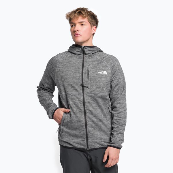 The North Face Мъжки потник за трекинг The North Face Canyonlands FZ сив NF0A5G9UDYY1