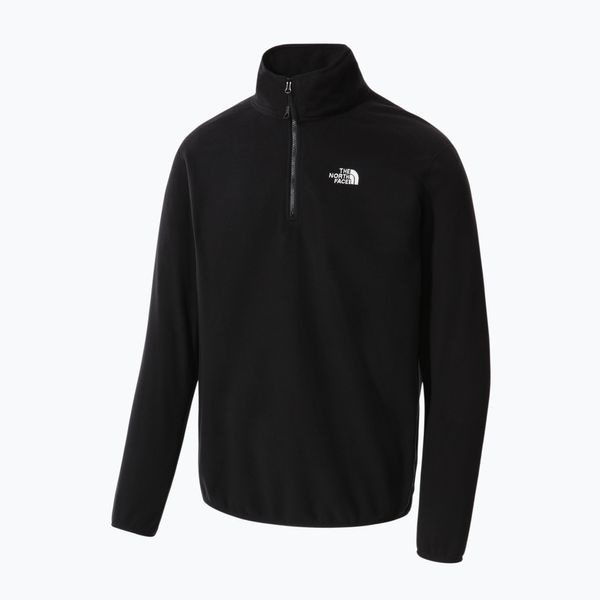 The North Face Мъжки суитшърт The North Face 100 Glacier 1/4 Zip fleece black