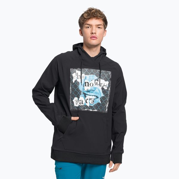 The North Face Мъжки суитшърт The North Face Printed Tekno Hoodie black NF0A7ZUHKY41