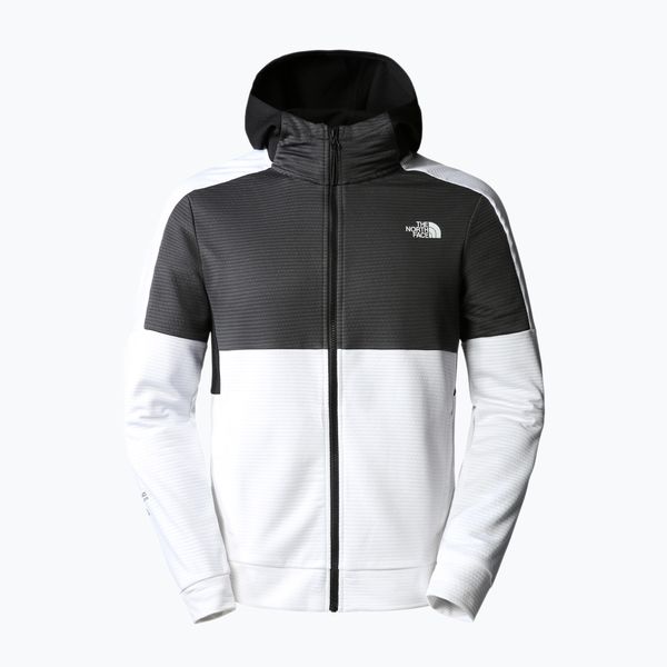 The North Face Мъжки суитшърт за трекинг The North Face MA Full Zip Fleece white NF0A823PRL61