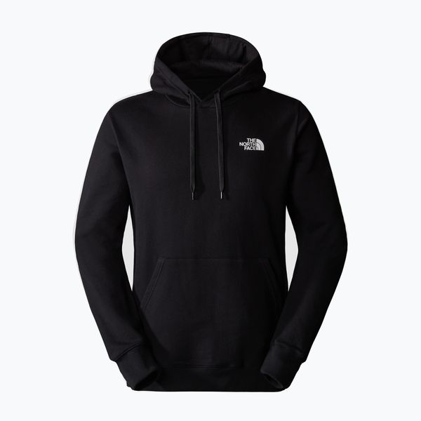 The North Face Мъжки суитшърт за трекинг The North Face Outdoor Graphic Hoodie Light black NF0A827IJK31